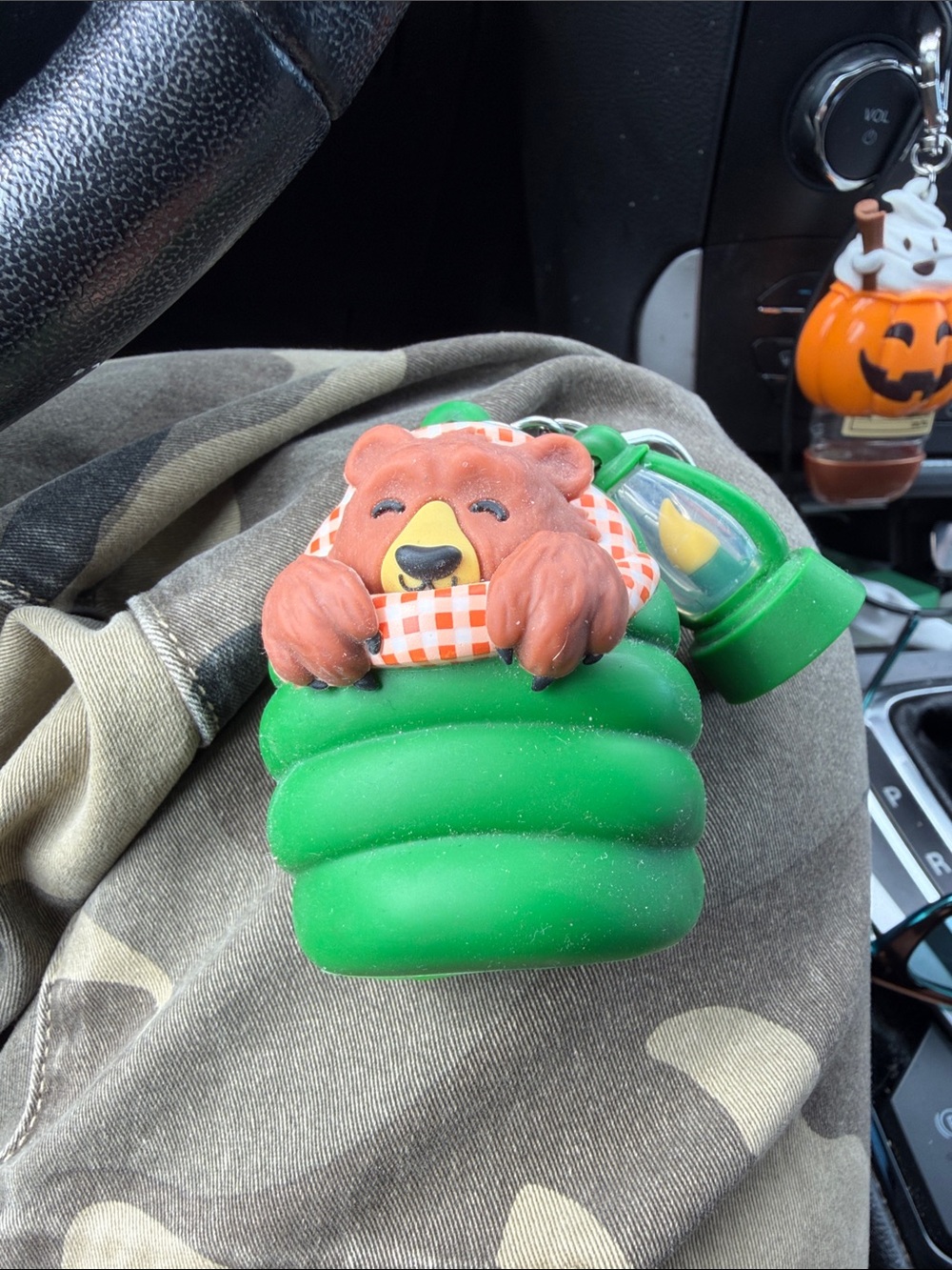 Bath and body works Light-up Sleeping Bag Bear hand sanitizer holder